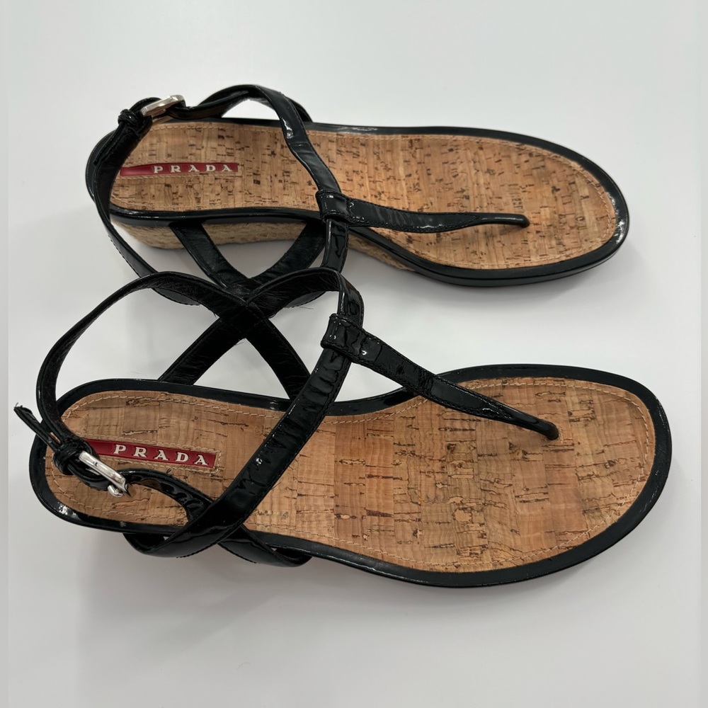 Prada wedge sandals - Picture 8 of 8